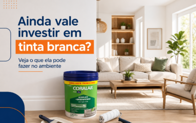 Ainda vale investir em tinta branca? Veja o que ela pode fazer no ambiente